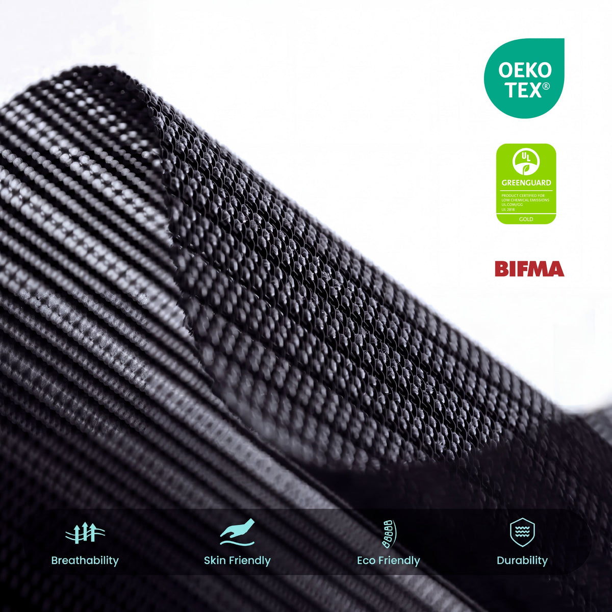 COLAMY ATLAS-01 Executive Mesh Ergonomic Office Chair | BIFMA Certified