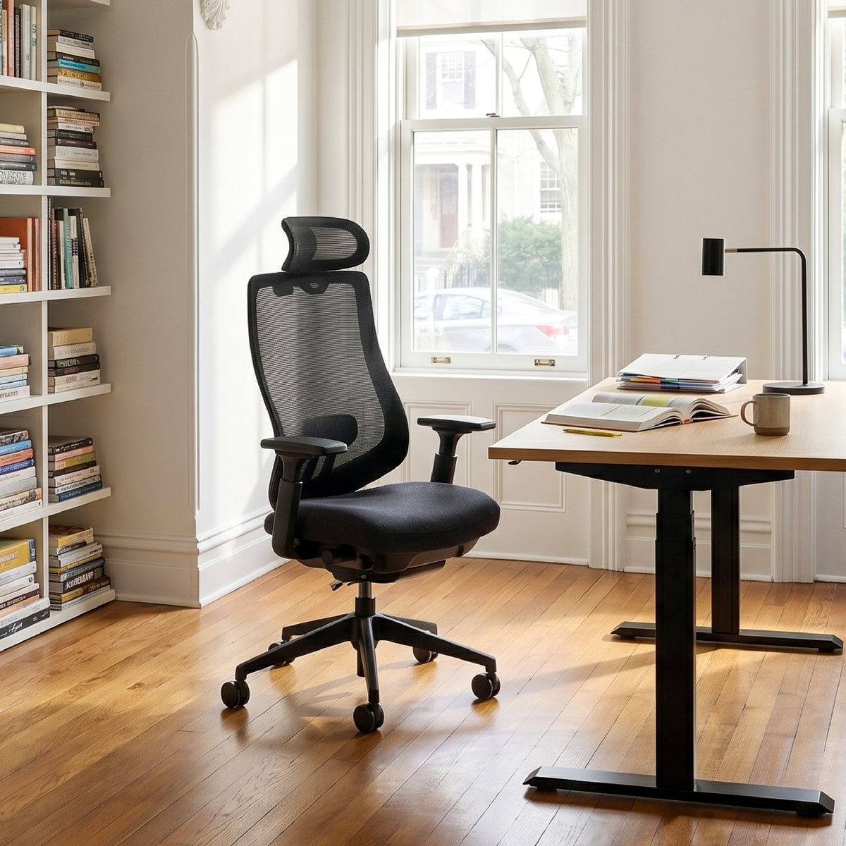 COLAMY ATLAS-01 Executive Mesh Ergonomic Office Chair | BIFMA Certified
