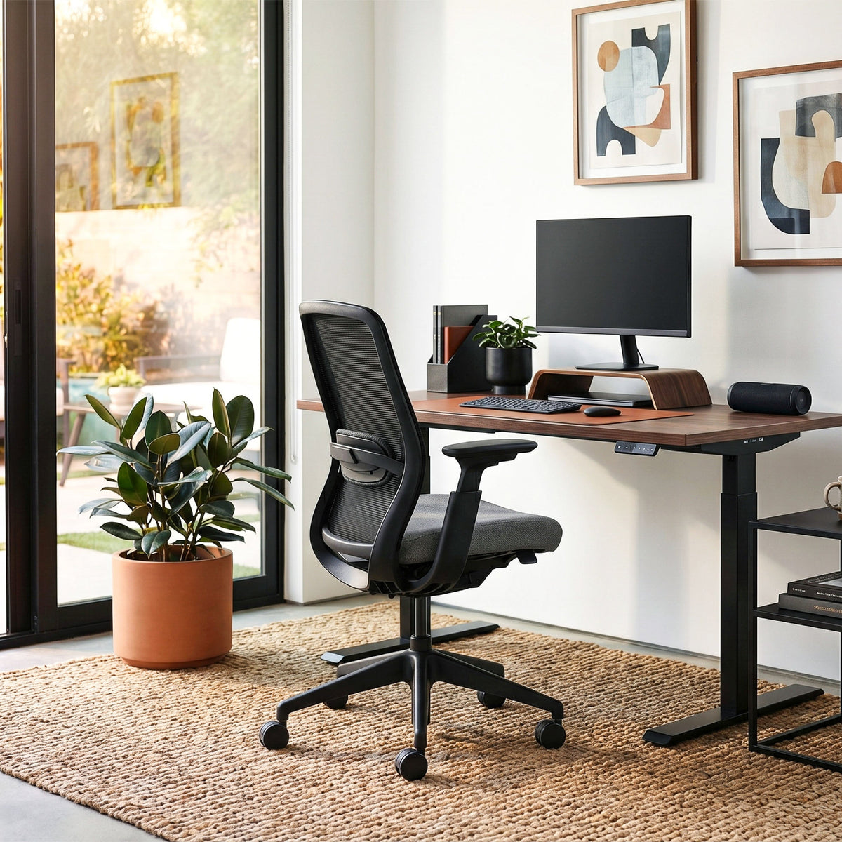 COLAMY AETHER Ergonomic Middle Back Mesh Office Chair