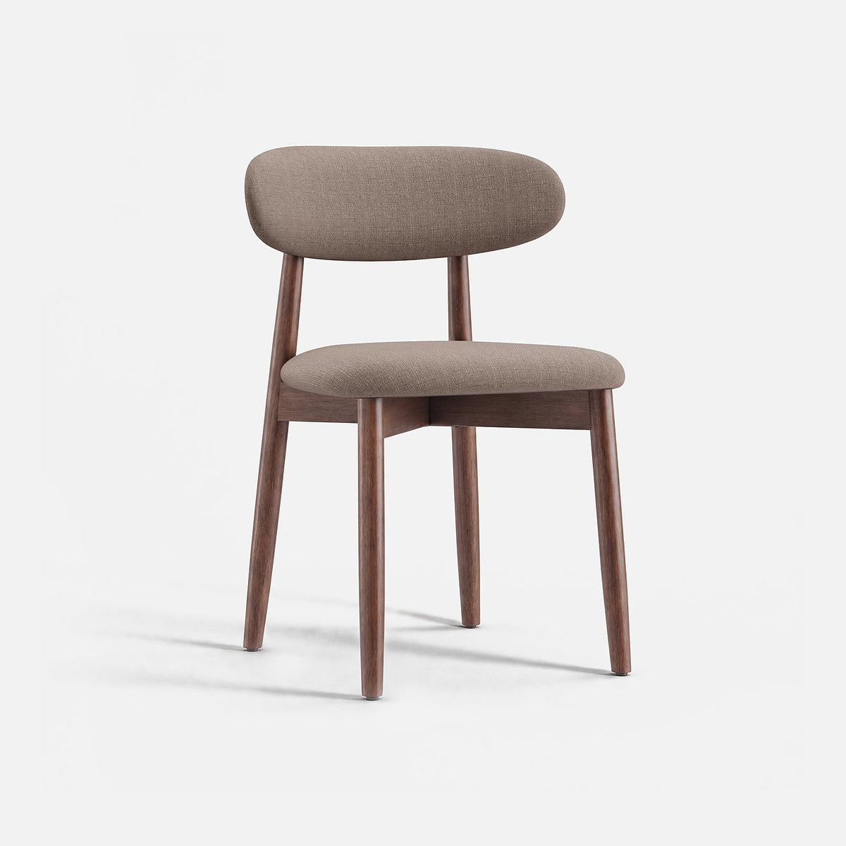 COLAMY NOYA Mid-Century Modern Upholstered Dining Chair